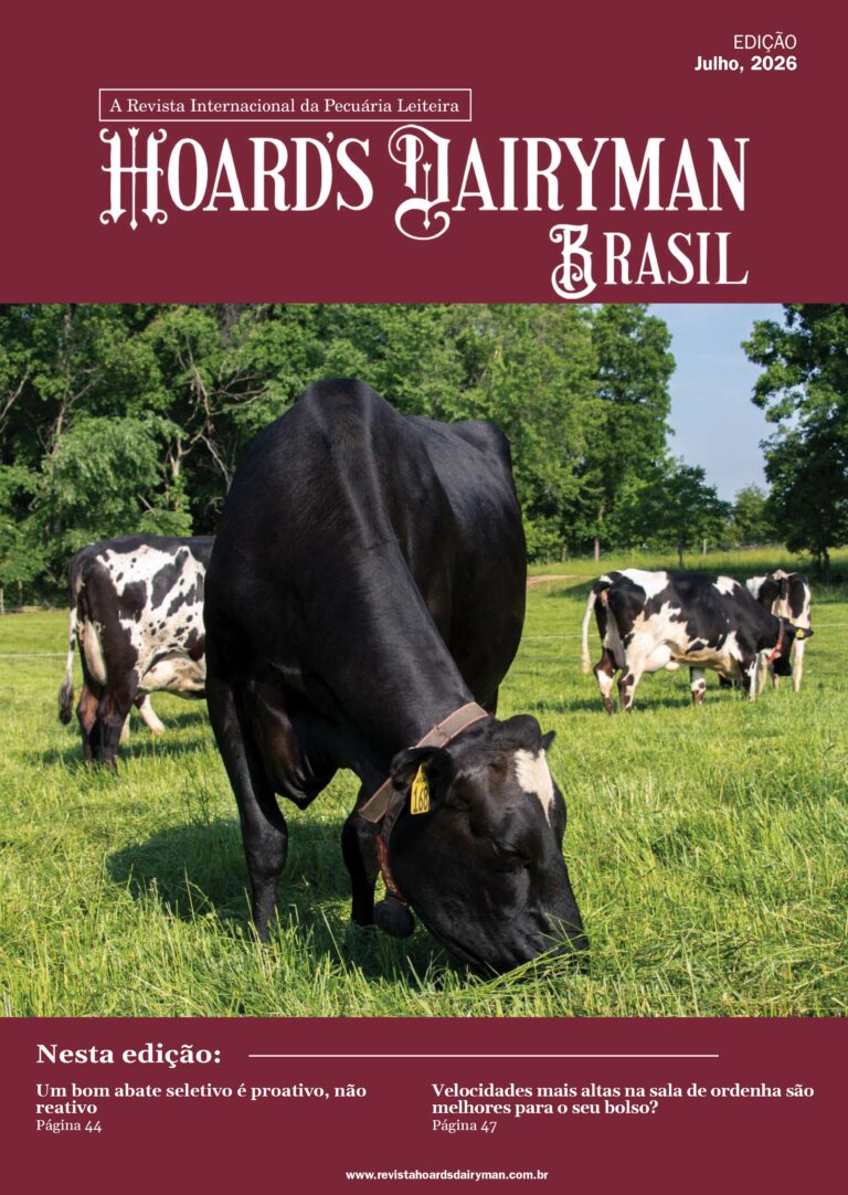 Capa da revista Hoard's Dairyman Brasil: Julho 2026