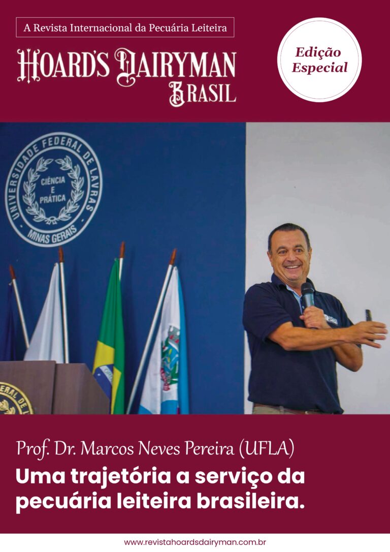 Capa da revista Hoard's Dairyman Brasil: Especial