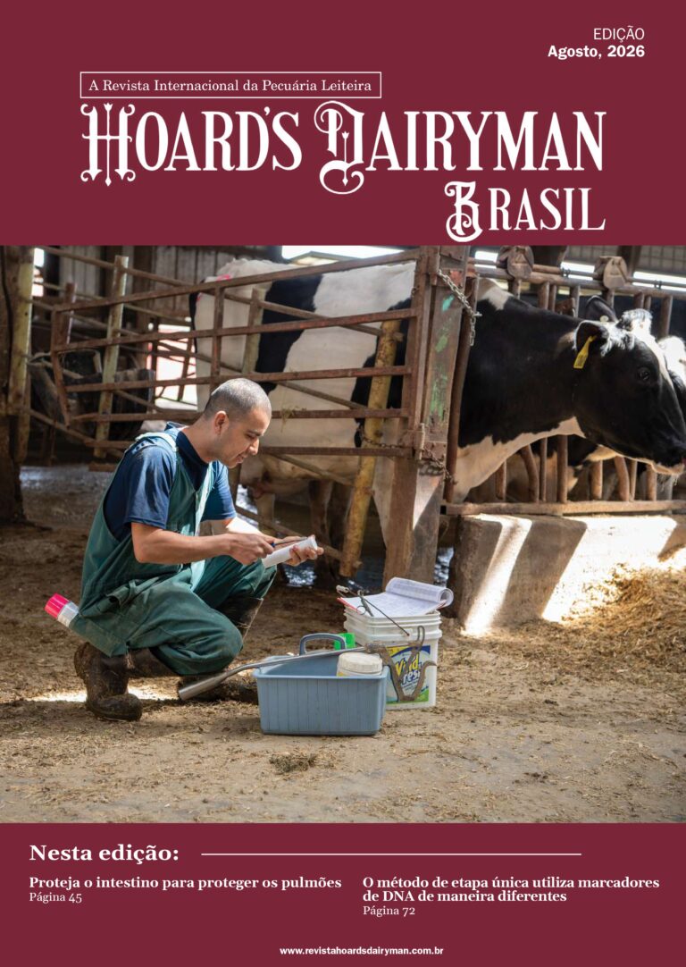 Capa da revista Hoard's Dairyman Brasil: Agosto 2026