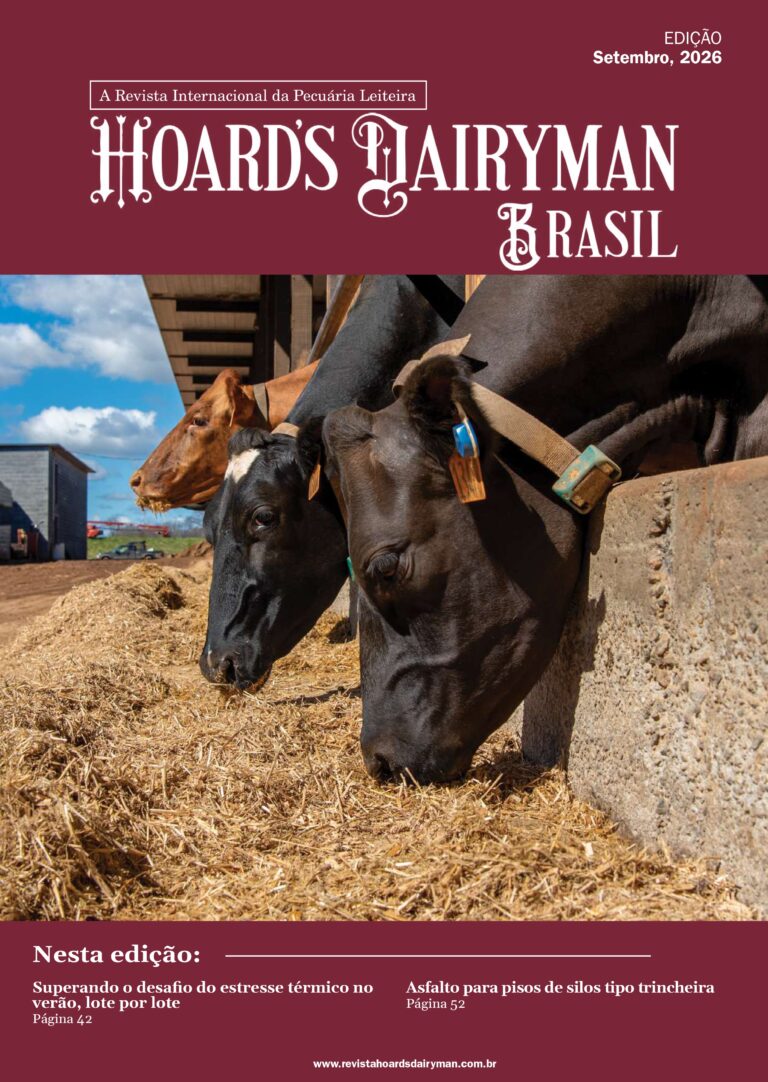 Capa da revista Hoard's Dairyman Brasil: Setembro 2026