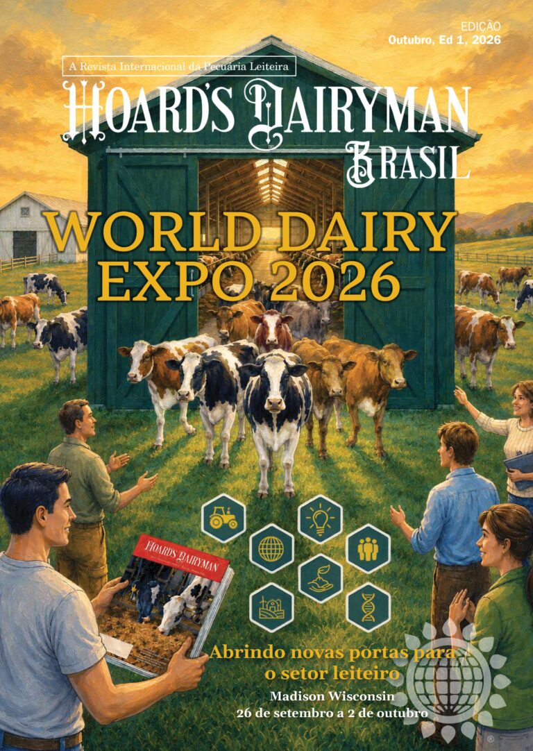 Capa da revista Hoard's Dairyman Brasil: 1ª Edição Outubro 2026